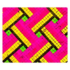 Pop Art Mosaic Double Sided Flano Blanket (small)  by essentialimage365