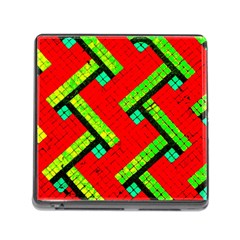 Pop Art Mosaic Memory Card Reader (square 5 Slot) by essentialimage365
