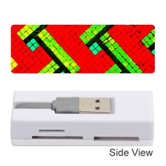 Pop Art Mosaic Memory Card Reader (stick) by essentialimage365