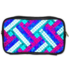 Pop Art Mosaic Toiletries Bag (two Sides) by essentialimage365