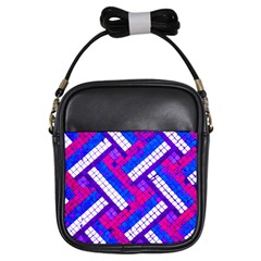 Pop Art Mosaic Girls Sling Bag by essentialimage365