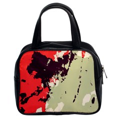 Abstract Colorful Pattern Classic Handbag (two Sides) by AlphaOmega