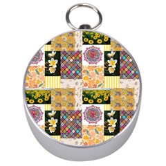 Yellow Aesthetics Silver Compasses by designsbymallika