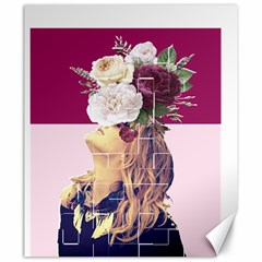 Flower Girl Canvas 20  X 24  by designsbymallika