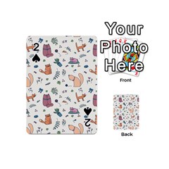 Funny Cats Playing Cards 54 Designs (mini) by SychEva