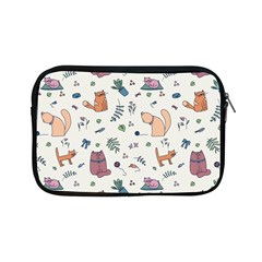 Funny Cats Apple Ipad Mini Zipper Cases by SychEva