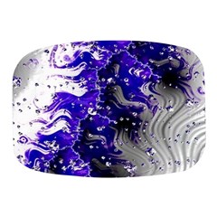 Fractal Lava Mini Square Pill Box by Sparkle