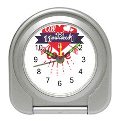 All You Need Is Love Travel Alarm Clock
