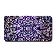 Digital Painting Drawing Of Flower Power Medium Bar Mats by pepitasart