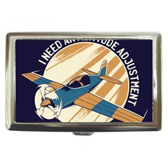 Airplane - I Need Altitude Adjustement Cigarette Money Case by DinzDas