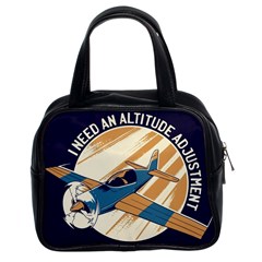 Airplane - I Need Altitude Adjustement Classic Handbag (two Sides) by DinzDas