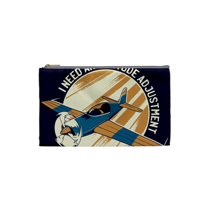 Airplane - I Need Altitude Adjustement Cosmetic Bag (Small)