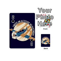 Airplane - I Need Altitude Adjustement Playing Cards 54 Designs (mini)