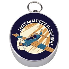 Airplane - I Need Altitude Adjustement Silver Compasses