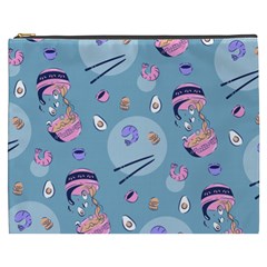 Japanese Ramen Sushi Noodles Rice Bowl Food Pattern 2 Cosmetic Bag (xxxl) by DinzDas