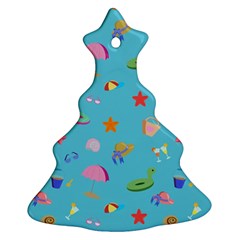 Summer  Beach  The Sun Ornament (christmas Tree)  by SychEva