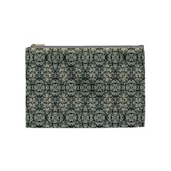 Steampunk Camouflage Design Print Cosmetic Bag (medium) by dflcprintsclothing