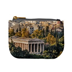 Athens Aerial View Landscape Photo Mini Coin Purse by dflcprintsclothing