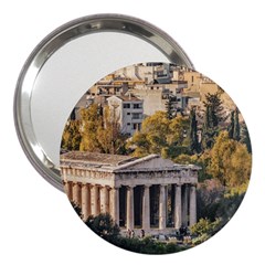 Athens Aerial View Landscape Photo 3  Handbag Mirrors