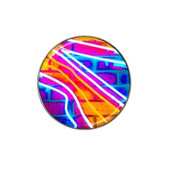 Pop Art Neon Wall Hat Clip Ball Marker (10 Pack) by essentialimage365