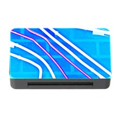 Pop Art Neon Wall Memory Card Reader With Cf by essentialimage365