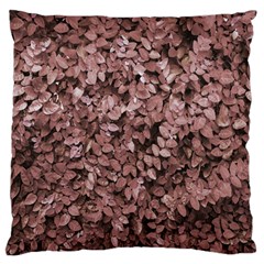 Red Leaves Photo Pattern Standard Flano Cushion Case (two Sides) by dflcprintsclothing