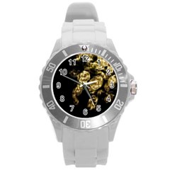 Bud Gilt  Round Plastic Sport Watch (l) by MRNStudios