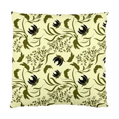 Folk Flowers Art Pattern Floral Abstract Surface Design  Seamless Pattern Standard Cushion Case (one Side) by Eskimos