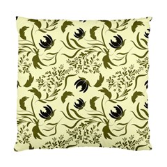 Folk flowers art pattern Floral abstract surface design  Seamless pattern Standard Cushion Case (Two Sides)