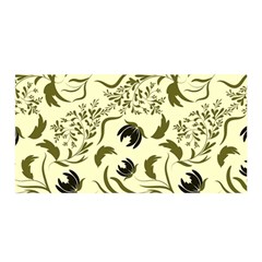 Folk flowers art pattern Floral abstract surface design  Seamless pattern Satin Wrap