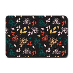 Rose Floral Small Doormat  by tmsartbazaar