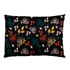 Rose Floral Pillow Case (two Sides) by tmsartbazaar