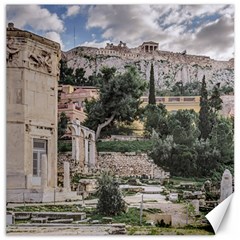 Roman Agora, Athens, Greece Canvas 16  X 16  by dflcprintsclothing