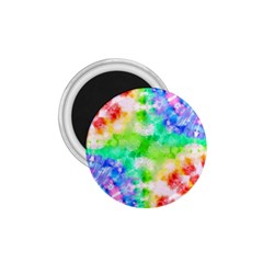 Tie Die Look Rainbow Pattern 1 75  Magnets