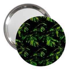 Jungle Camo Tropical Print 3  Handbag Mirrors by dflcprintsclothing