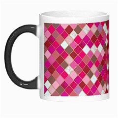 Pink Tiles Morph Mugs by designsbymallika