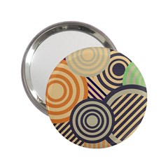 Circular Pattern 2.25  Handbag Mirrors