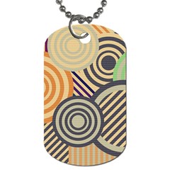 Circular Pattern Dog Tag (Two Sides)