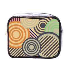 Circular Pattern Mini Toiletries Bag (One Side)