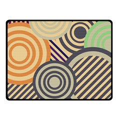 Circular Pattern Fleece Blanket (Small)