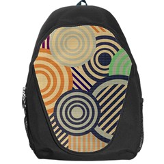 Circular Pattern Backpack Bag