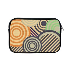 Circular Pattern Apple Ipad Mini Zipper Cases by designsbymallika