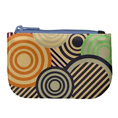 Circular Pattern Large Coin Purse