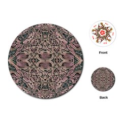 Lace Lover Playing Cards Single Design (Round)