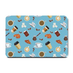 Coffee Time Small Doormat  by SychEva