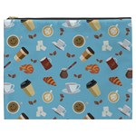 Coffee Time Cosmetic Bag (XXXL) Front