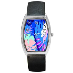 Aquatic Surface Patterns Barrel Style Metal Watch by Designops73