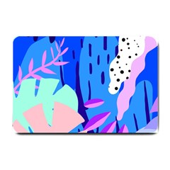 Aquatic Surface Patterns Small Doormat  by Designops73