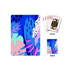 Aquatic Surface Patterns Playing Cards Single Design (mini) by Designops73