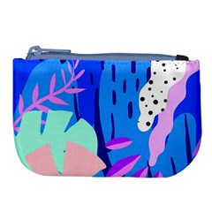 Aquatic Surface Patterns Large Coin Purse